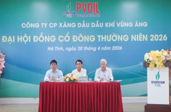 Công ty CP Xăng dầu Dầu khí Vũng Áng tổ chức thành công Đại hội đồng cổ đông thường niên 2026