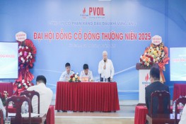 Công bố thông tin Biên bản và Nghị quyết Đại hội đồng cổ đông thường niên năm 2025 của PVOIL Vũng Áng